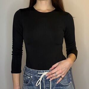 Alice + Olivia Black bodysuit (medium)